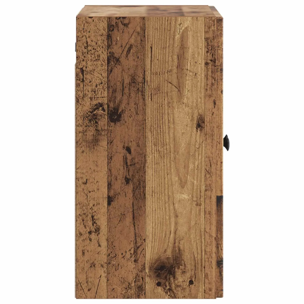 Armadietto a Muro | Mobiletto a muro Legno antico 59 x 31 x 60 cm