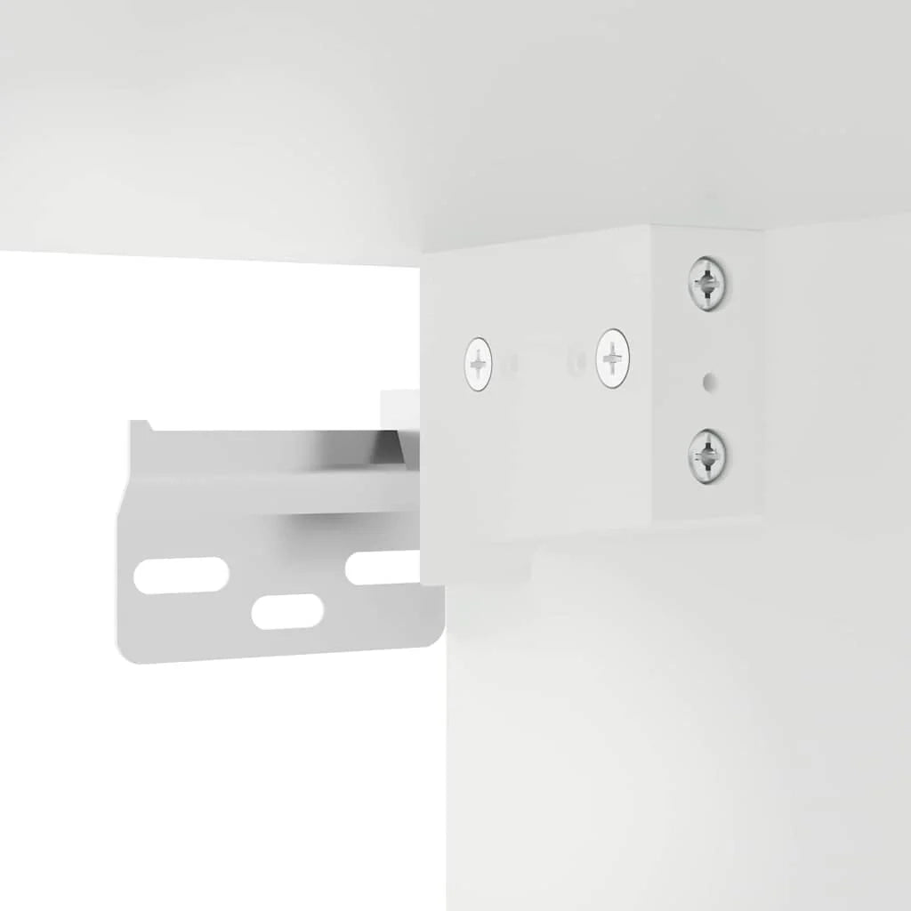 Armadio da cucina moderno pratico spazio di archiviazione 40 x 31 x 40 cm in legno multistrato bianco 02_0053863