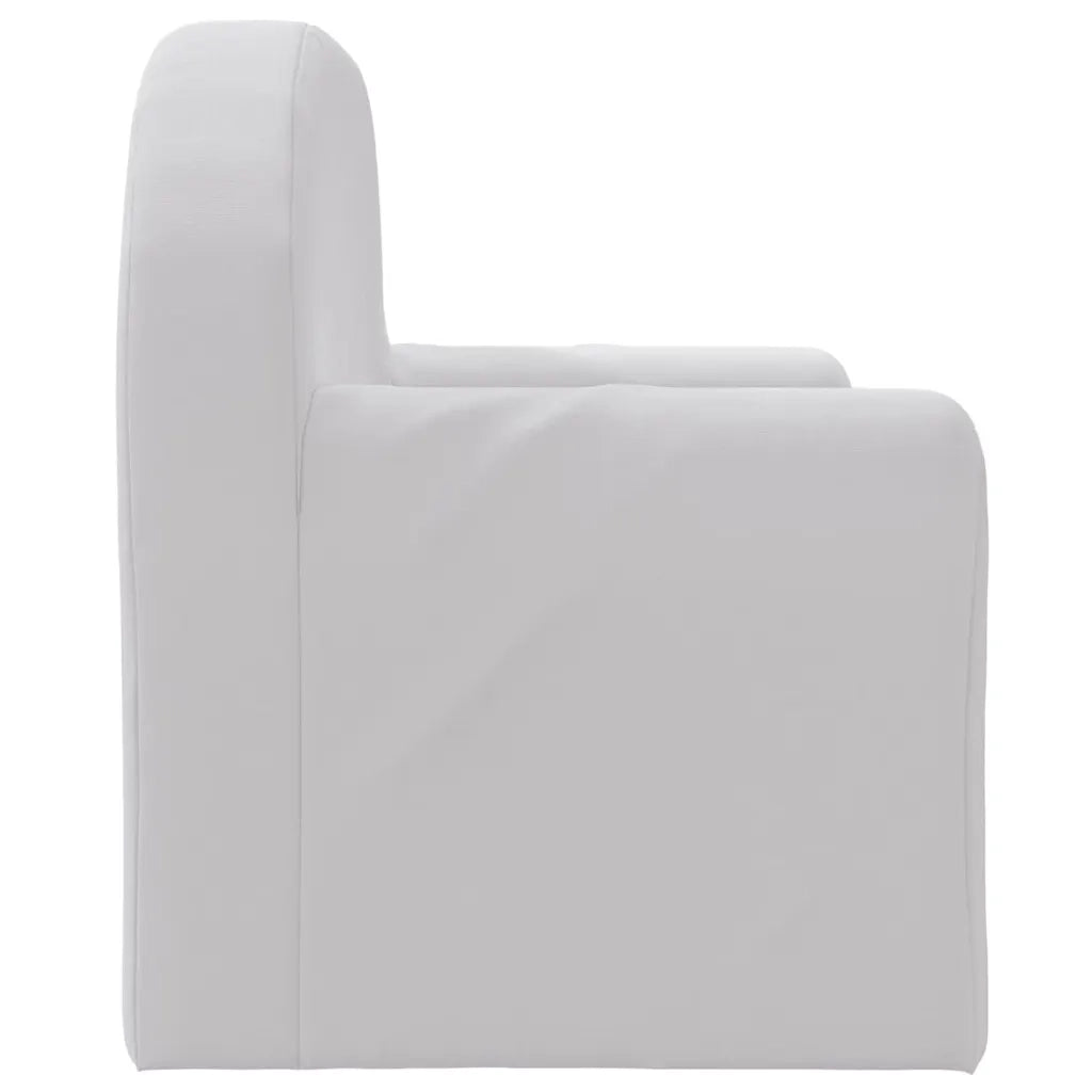 Poltrona | Sedia Relax Letto per Bambini Grigio Chiaro