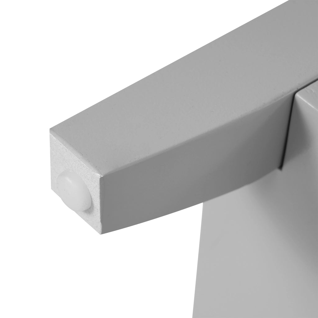 Mobile da bagno con ripiani interni; da pavimento; in MDF; grigio