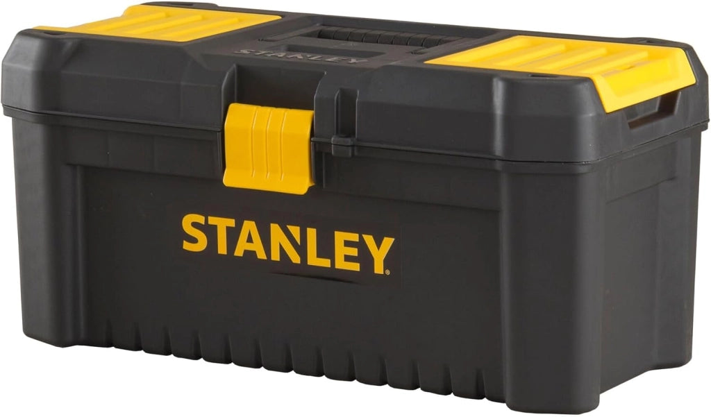 Cassetta portautensili Essential in polipropilene con organizer nel coperchio e vaschetta estraibile 40.6x20.5x19.5 cm modello STST175517 Stanley