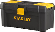 Cassetta portautensili Essential in polipropilene con organizer nel coperchio e vaschetta estraibile 40.6x20.5x19.5 cm modello STST175517 Stanley