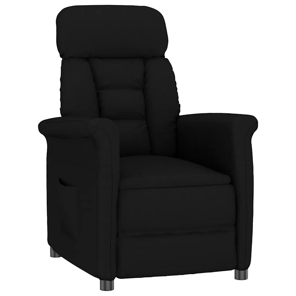 poltrona Nero Microfibra 348403