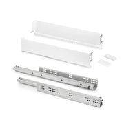Cassetto esterno Simplex 25 kg, altezza 88 mm, profondità 490 mm, Acciaio, Grigio antracite