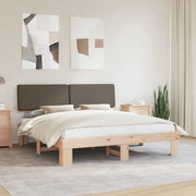 Letto con Testiera Rivestita Talpa 180 x 200 cm Pino massello 3398082