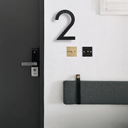 Numero di casa 25L x 17W centimetri