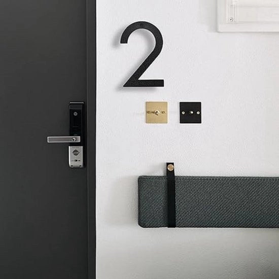 Numero di casa 25L x 17W centimetri