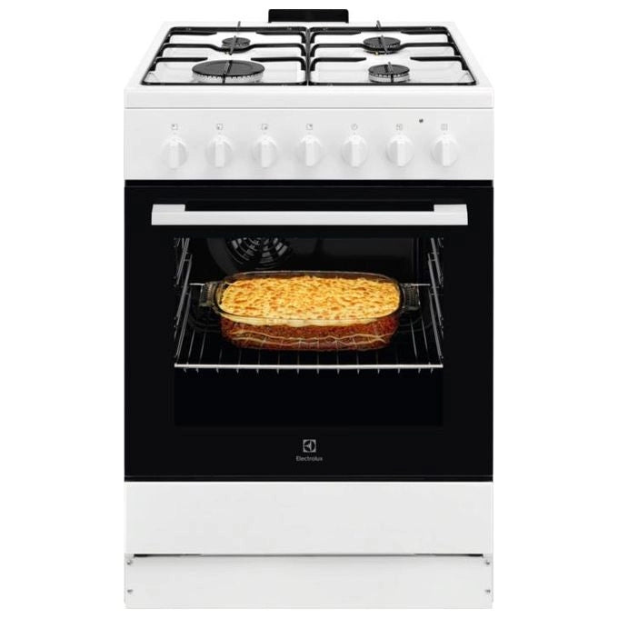 Electrolux LKK620010W Cucina A Elettrico Gas Bianco