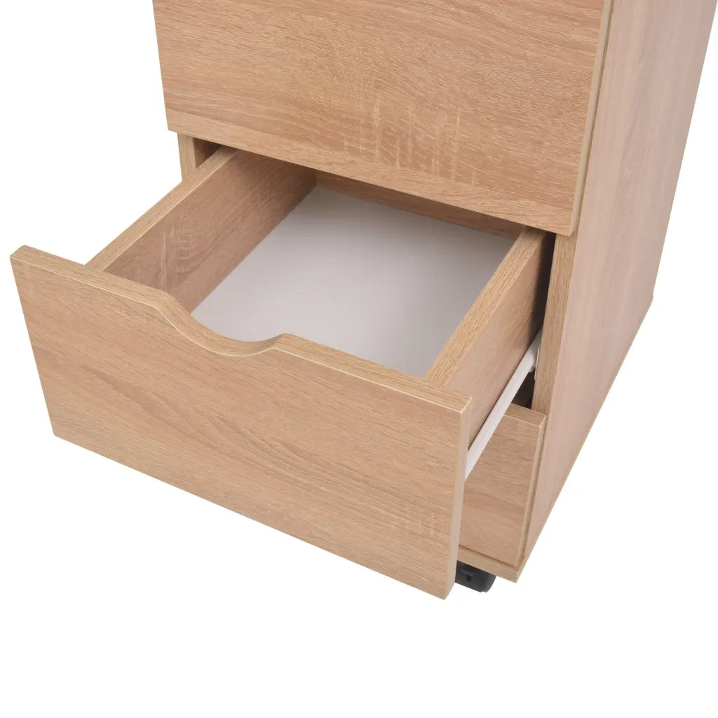 Cassettiera 33x45x60 cm Quercia 245725