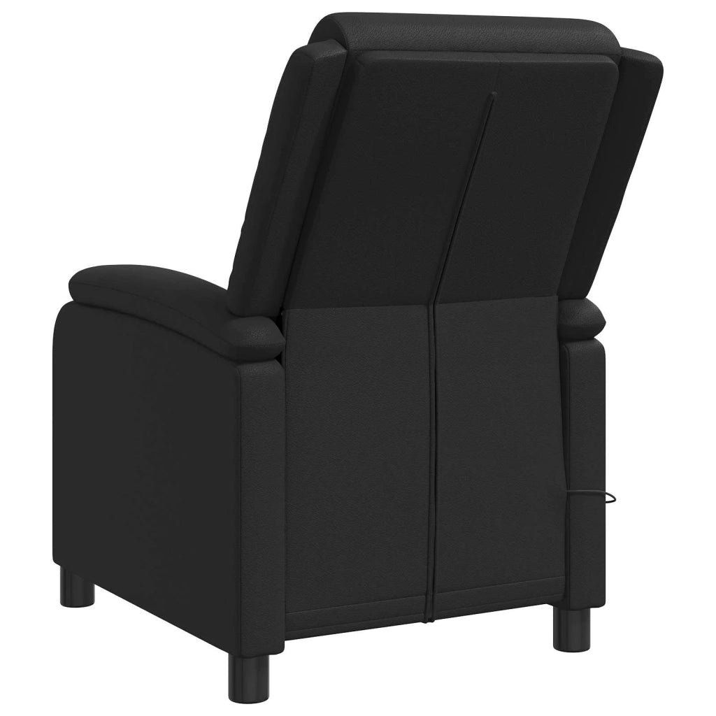 Poltrona Massaggiante Nero Similpelle 42034861