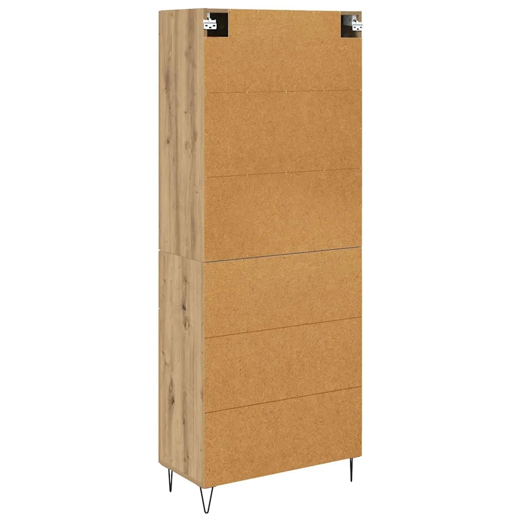 Credenza con cassetto Rovere artigianale 69,5 x 34 x 180 cm 3415946