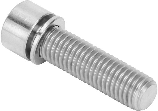 Viti per bicicletta M7 - Duraturo - Leggero - Resistente alla ruggine - Con maniglia a clip - Alta affidabilità - M7x25mm