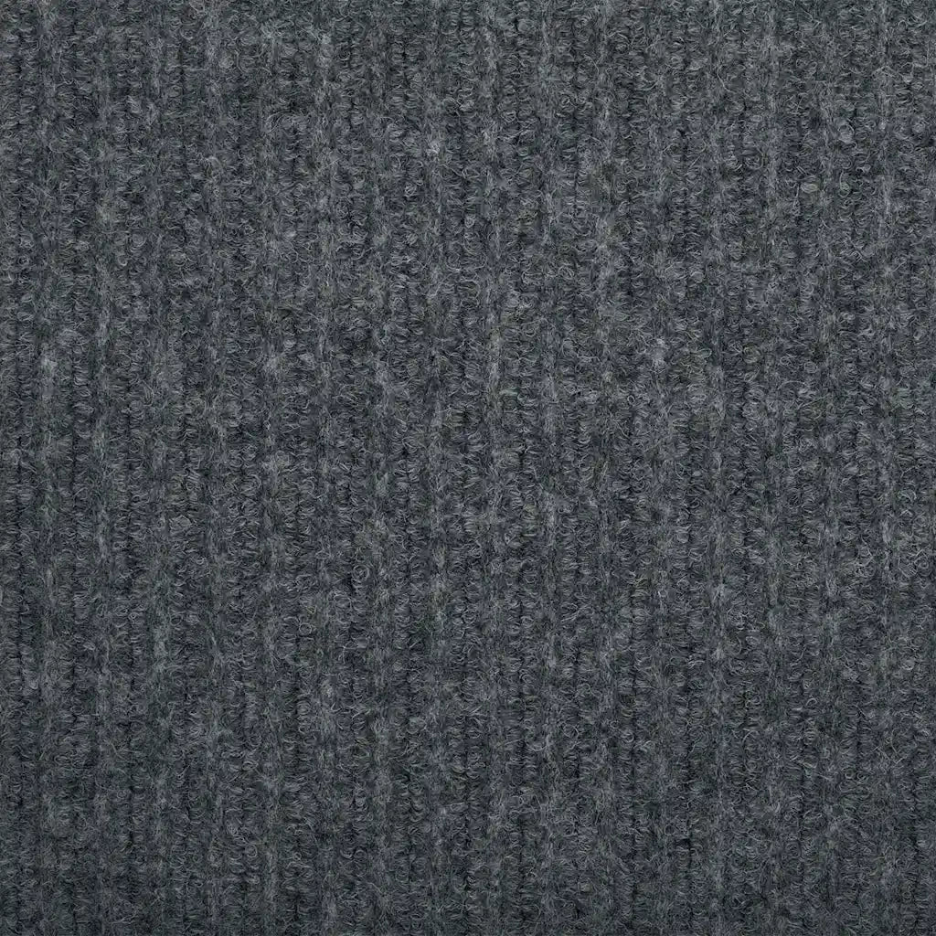 Runner in Moquette | Runner Tappeto Grigio 80 x 150 cm Tessuto