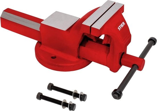 Bancschermo, apertura 125 mm, misura 100 mm, bancschermo con ampio piano di presa, alta forza di trazione, incl. materiale di fissaggio e bacchetto di presa tubolare