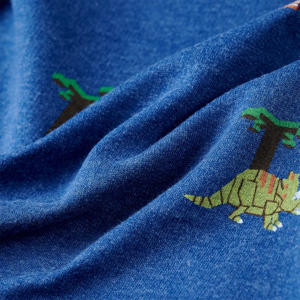 Felpa da Bambino Blu Scuro M¨¦lange 128