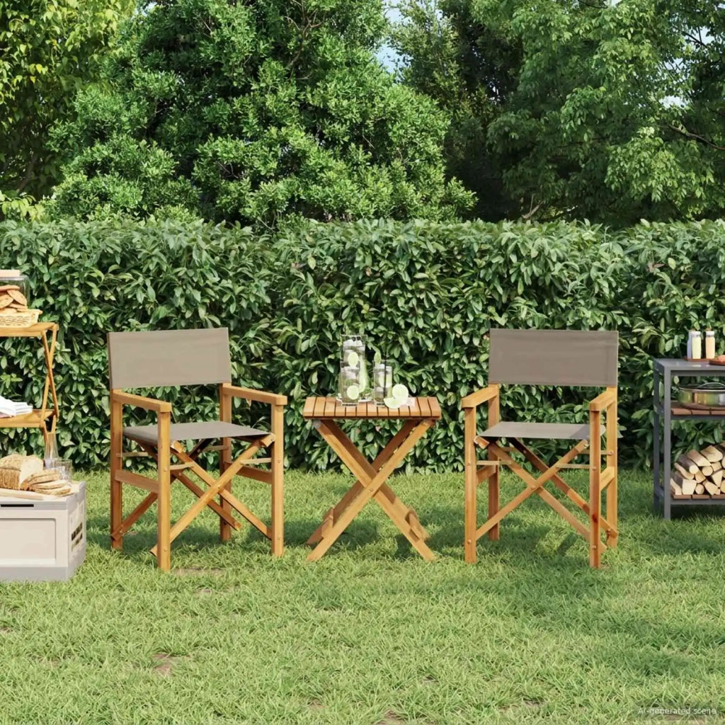 Sedia da pranzo 56 x 54 x 87 cm 100% Poliestere Teak Solido 42032678
