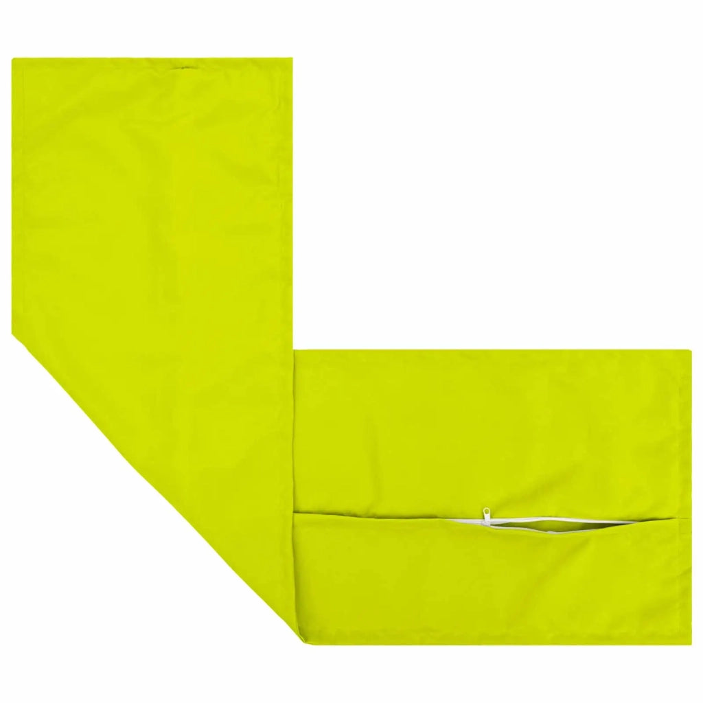 Federa 2 pz HOUTEN Verde brillante. 40 x 145 cm Poliestere 917277