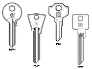 CHIAVI OTTONE CASA 5 SPINE PF 210