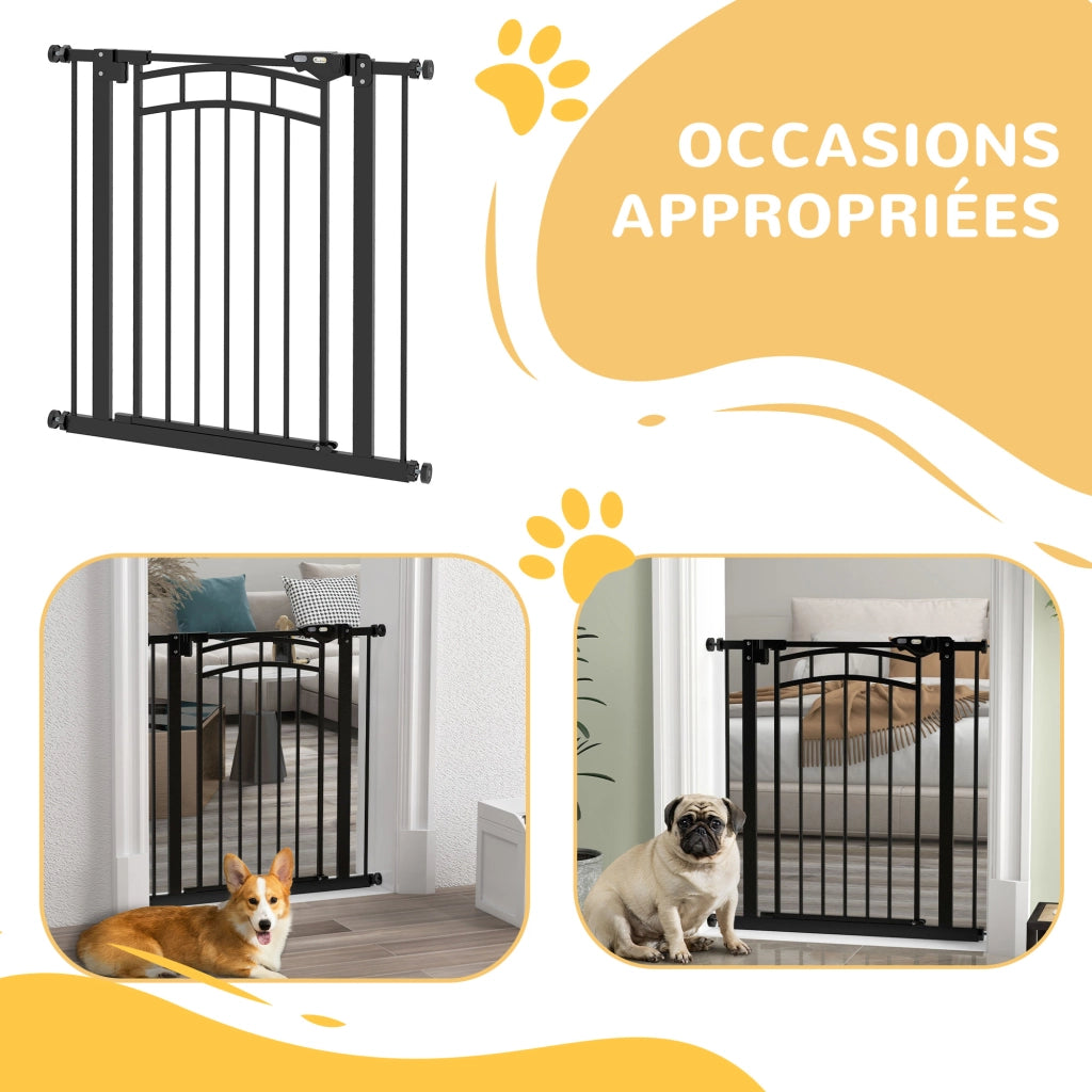 Barriera di sicurezza per cani ¨C Minimal ¨C Nero 74-80x76 cm