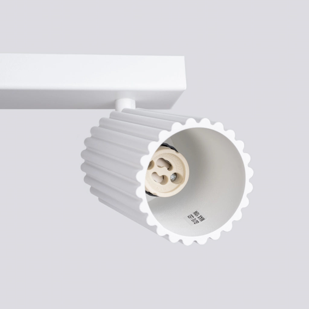 Lampada da soffitto KARBON 4L bianco