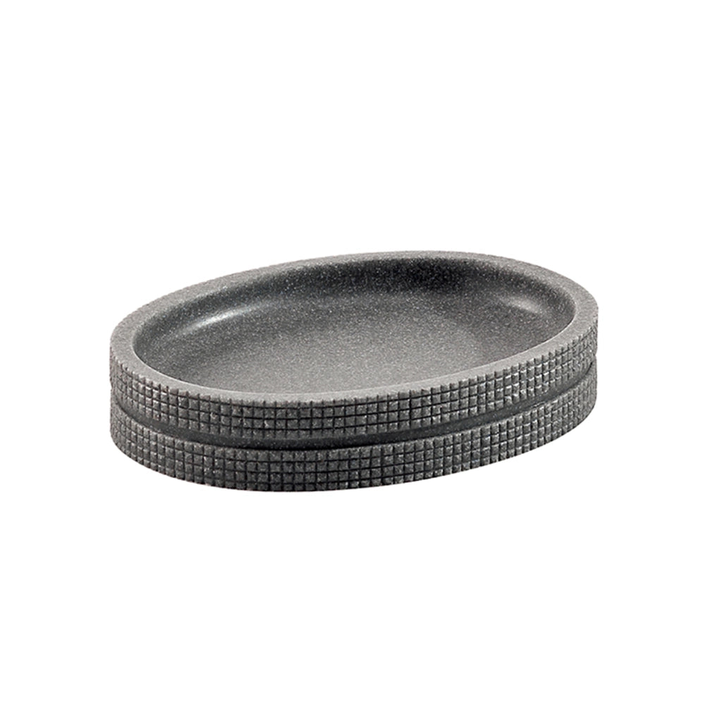 Porta Sapone G-Petra Grigio - Gedy