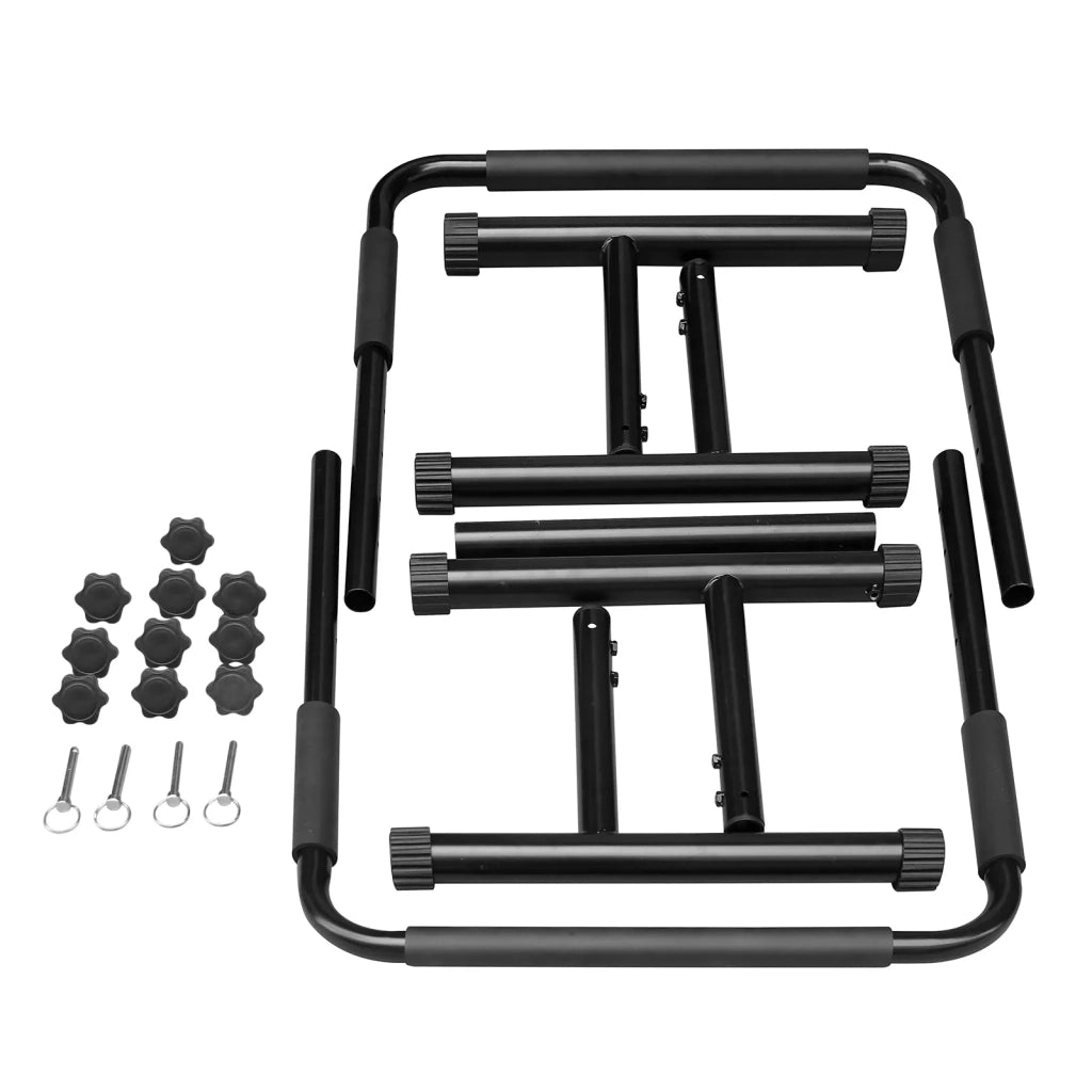 Stazione per Dip Bar Regolabile, Parallele Heavy Duty e Barre Parallele, Supporti Dip Stabili per Home Gym, Calisthenics e Attrezzatura per Allenamento Parte Superiore del Corpo