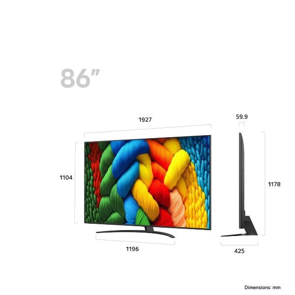 86 nano81a 4k uhd base c webos25 - 86NANO81A6A.API