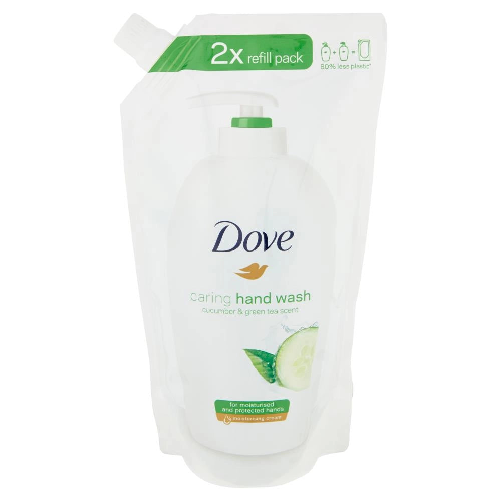 DOVE RICARICA SAPONE LIQUIDO MANI RICARICA GO FRESH COCUMBER & GREEN TEA 500ML