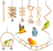 Set di accessori per uccelli da compagnia - 8 pezzi