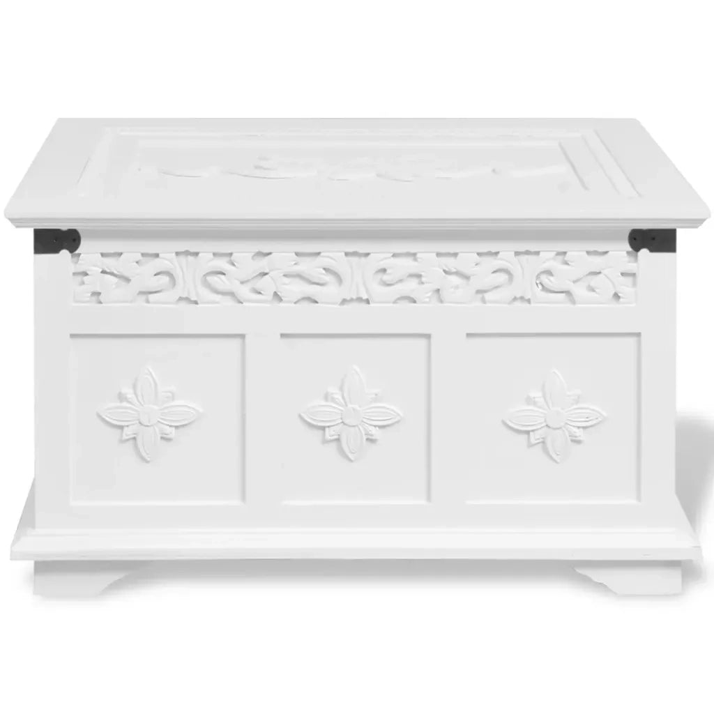 Set 2 Pezzi Cassapanche Bianche 244360