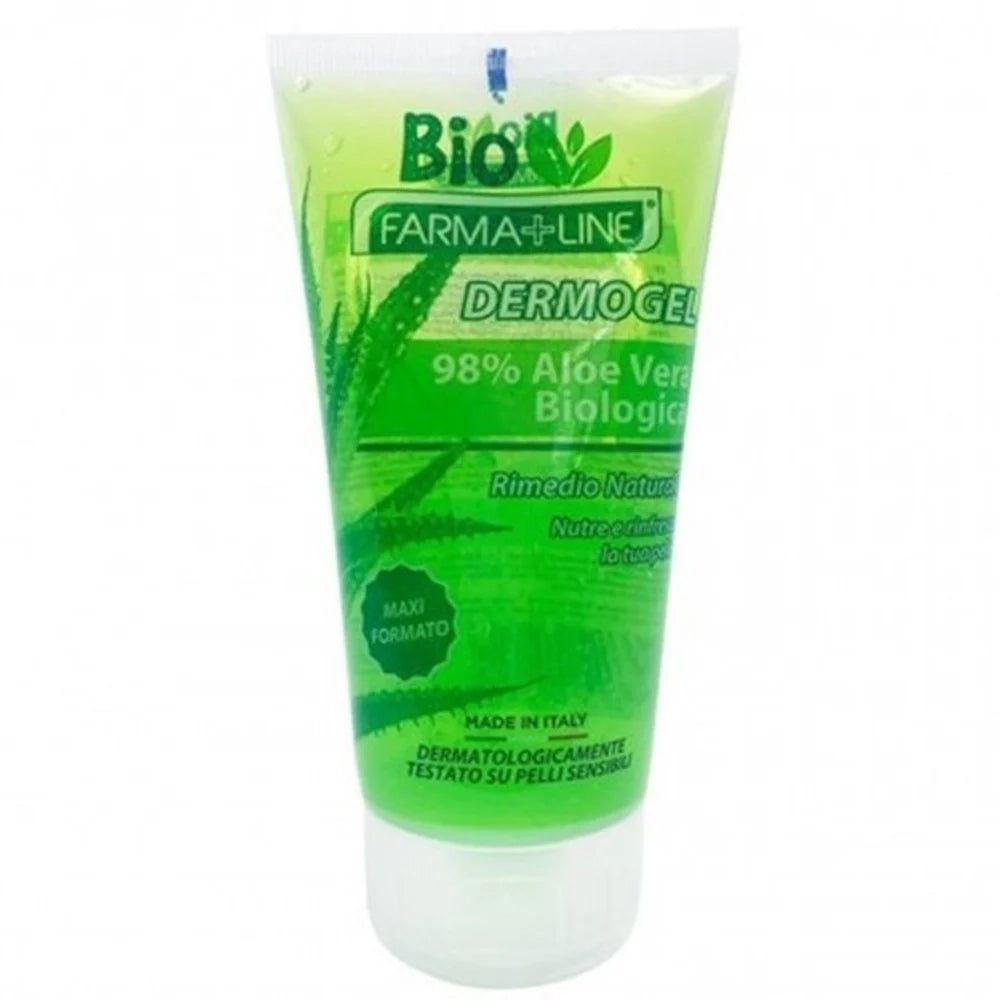 Trade Shop - Dermogel Idratante Lenitivo Nutre Rinfresca Pelle Con Aloe Vera Biologica 150ml Geo5231a -