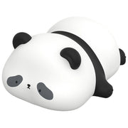 Muitomas Lampada da Tavolo Panda Silicone Bianca USB-C