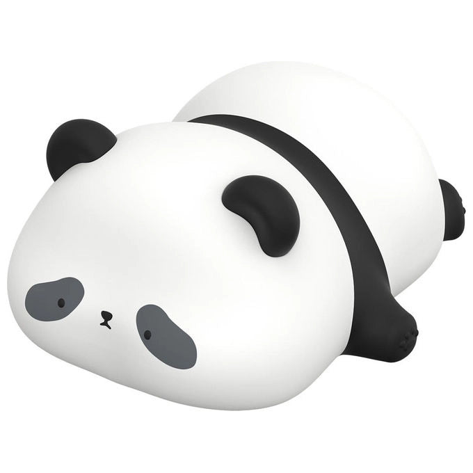 Muitomas Lampada da Tavolo Panda Silicone Bianca USB-C