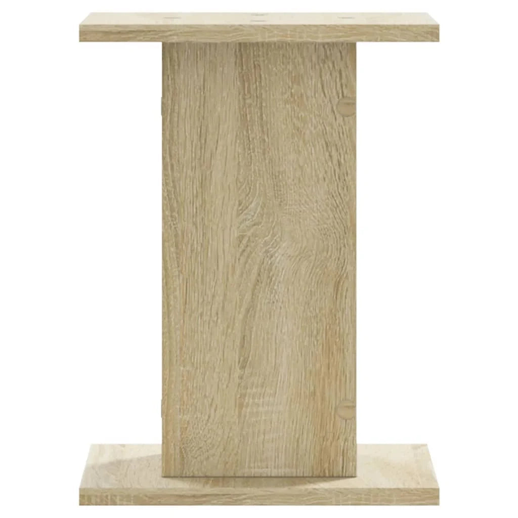 Supporti per piante mobili per fiori set da 2 legno ingegnerizzato Sonoma marrone 02_0045344