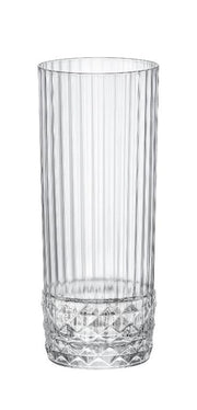 Set 4 Bicchieri Long Drick Cocktail in Vetro America' 20s 40 cl Bormioli