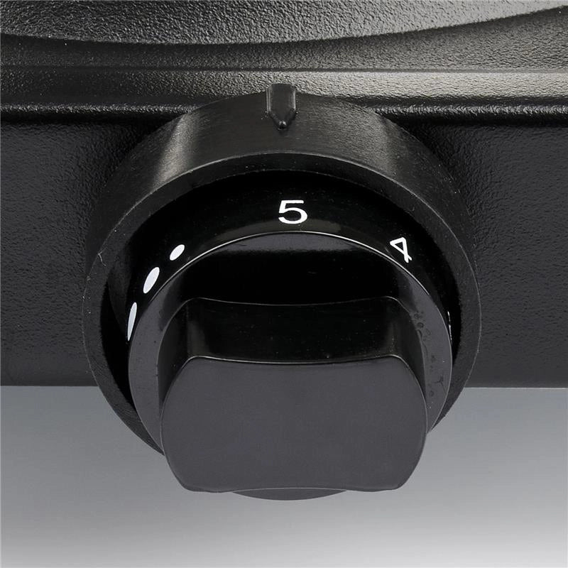 GIRMI PIASTRA ELETTRICA DOPPIA DIAMETRO PIASTRA 15,5 CM DIAMETRO PIASTRA 18,5 5 LIVELLI DI REGOLAZIONE TEMPERATURA 1000W 1500W