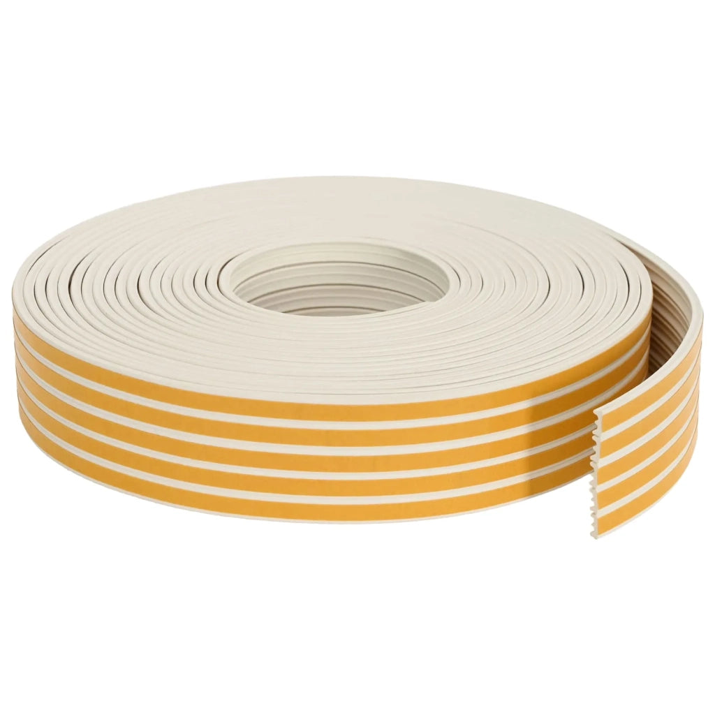 Nastro adesivo per finestre Bianco 15 x 8 mm 100 m Schiuma EPDM 42038097