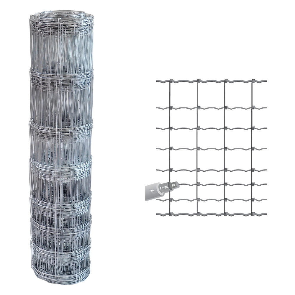 RETE PASTORALE 100/8/15 Filo Ø mm. 1,8/2,2 - H. cm 100 x mt. 50  - SIDEX