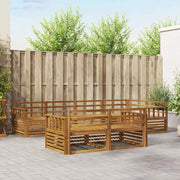 Set di divani da esterno 7 pcs Naturale 3373609
