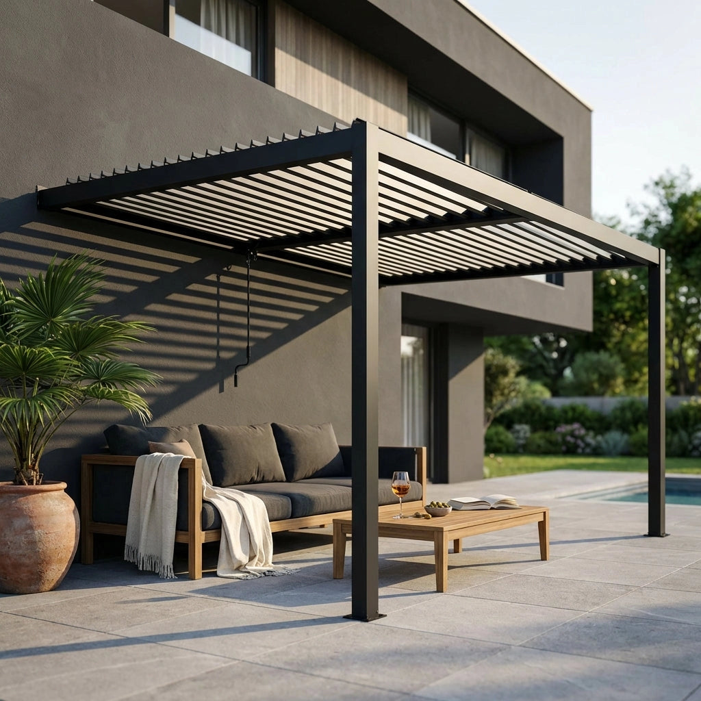 Pergola Bioclimatica in alluminio - WALTER