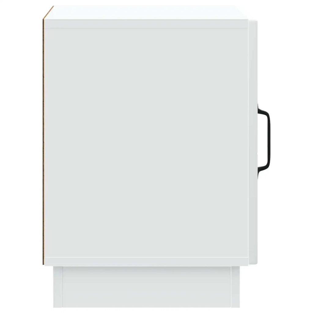 Comodino 2 pz Bianco 43 x 34,5 x 47 cm Legno ingegnerizzato 895256