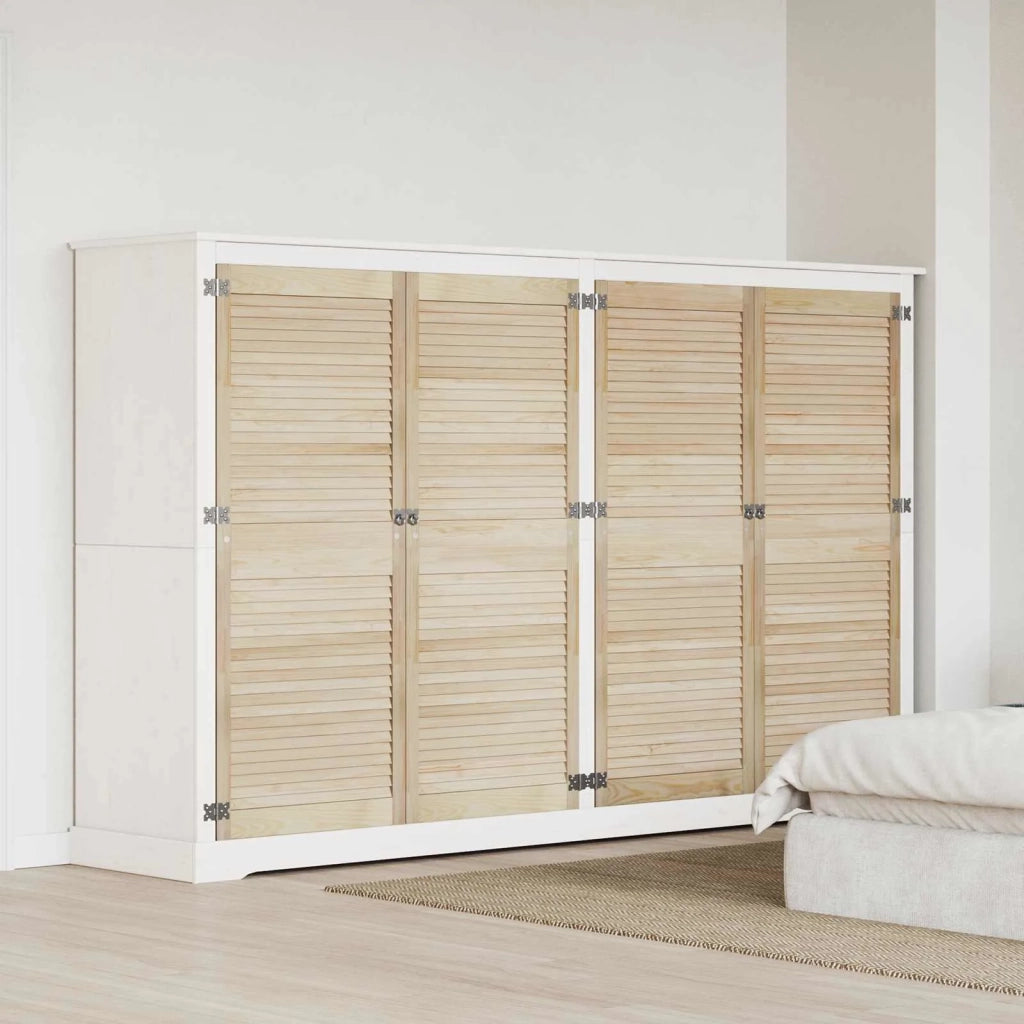 Porta per Armadio 4 pcs Naturale 140,5 x 2,1 x 59,5 cm