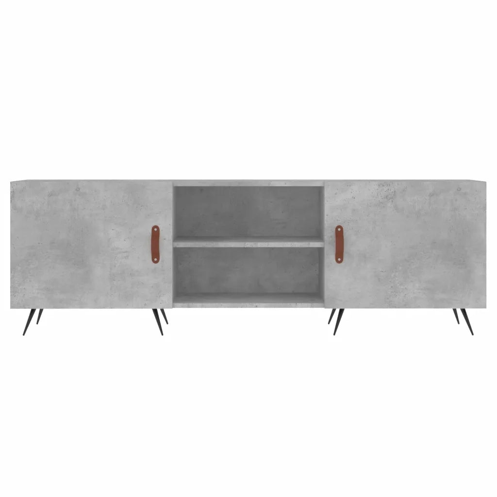 Mobile TV | Armadietto TV | Mobile Porta TV Grigio Cemento 150x30x50cm in Legno Multistrato