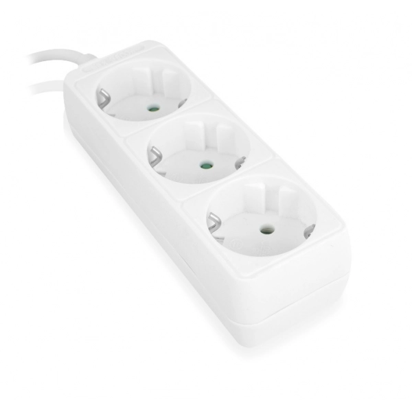 Multipresa 3 Posti Schuko e Spina Schuko