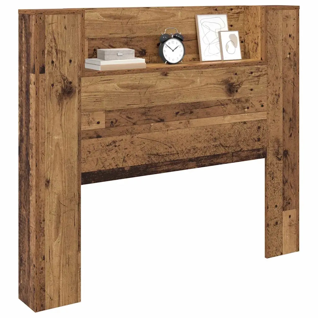 Testiera | Testata Legno vecchio 120 x 15 x 103,5 cm Legno multistrato