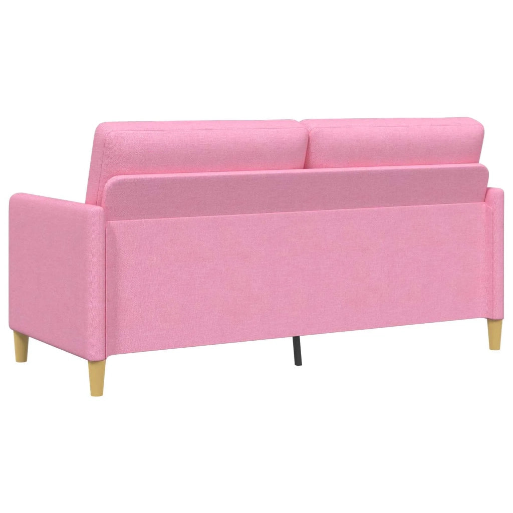 Set di Divani con Storage 2 pz Rosa Poliestere 3429216