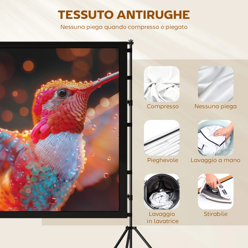 Telo per Proiettore ¨C Minimal ¨C Bianco 120 Pollici 16:9