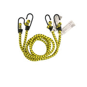 C SET 2 FUNI ELASTICHE D.8 C/2 GANCI FE 100 GIALLO