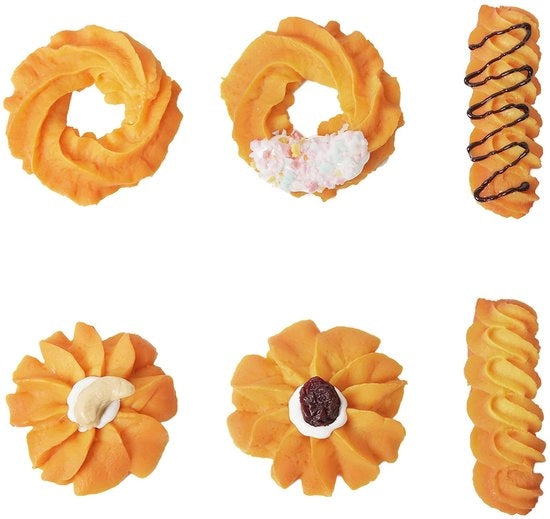 Kits Kunstgebak 6 pezzi - Cucce da realismo - Simulazione di cibo - Decorazione/Display - Proprietà fotografiche - Unico regalo - Cucce da imitazione