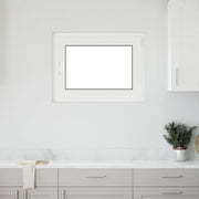 Finestra per Soffitta RISOR Bianco 80 x 50 cm PVC e Vetro 42047196